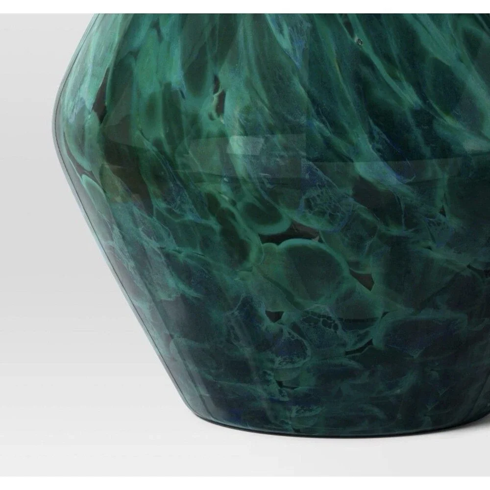 Large Ruffle Glass Vase - Threshold NEW RARE